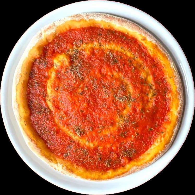 Protein Marinara, Proteinteig mit Tomatensugo und Kräutern, ohne Käse